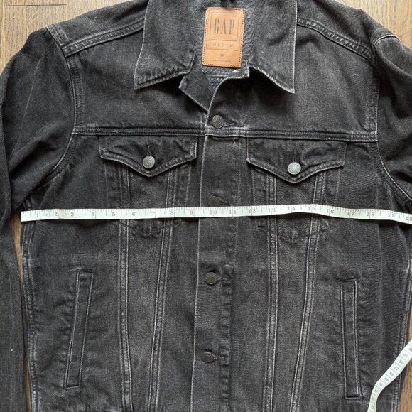 Gap Men's Cropped Trucker Jean Jacket - Medium - Picture 5 of 7